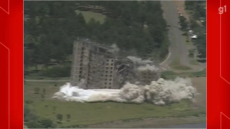 Antes do Torre Palace: Brasília tem história de implosões marcantes que mudaram a cidade