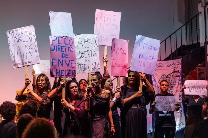 Antígona Travesti brilha na 9ª Semana de Visibilidade Trans em São Paulo