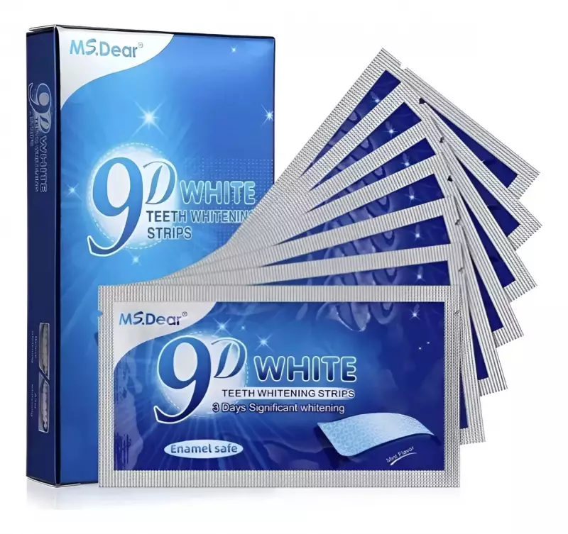 Anvisa proíbe venda de fitas de clareamento dental 9D White por falta de registro