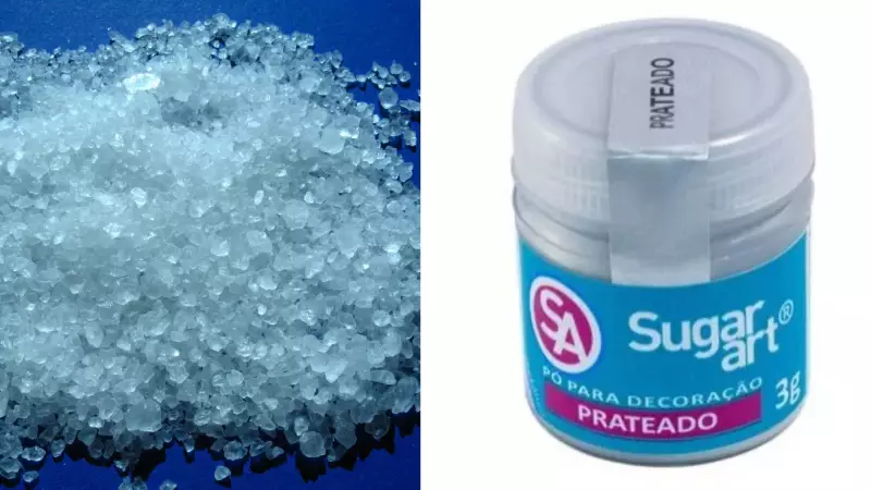 Anvisa suspende sal grosso e pó decorativo por falhas em testes e presença de plástico