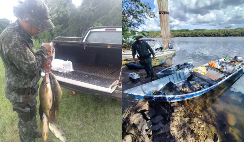 Apreensões na Piracema disparam 81% em Presidente Prudente