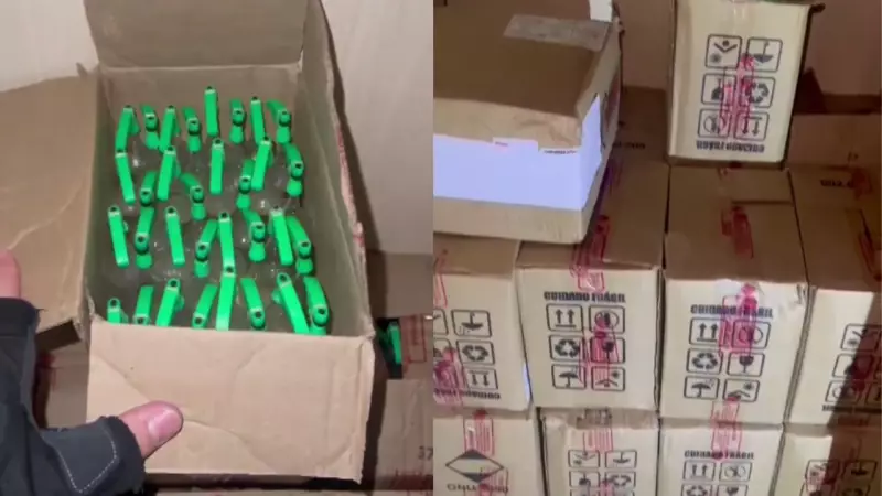 Apreensão de 785 frascos de lança-perfume em BH resulta em prisão por tráfico