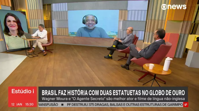 Atores de 'O Agente Secreto' celebram Globo de Ouro e miram Oscar 2026