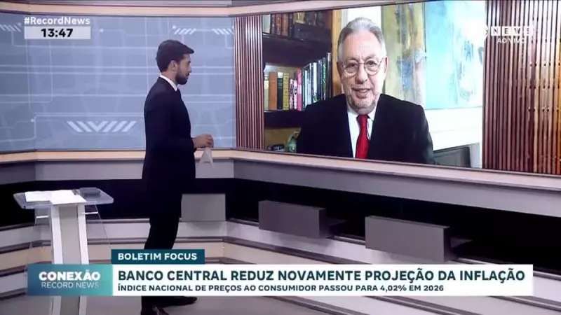 Banco Central reduz projeção da inflação para 4,02% em 2026