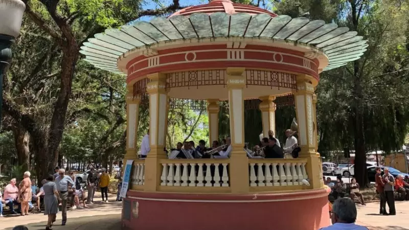 Banda centenária de Poços de Caldas conquista Prêmio Coreto do Governo de Minas Gerais