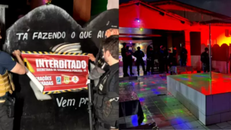 Boate na Zona Leste de Teresina é interditada por funcionar como ponto de venda de drogas