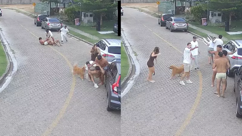 Briga em condomínio de luxo envolve 3 jogadores do Fortaleza e vizinhos no Eusébio