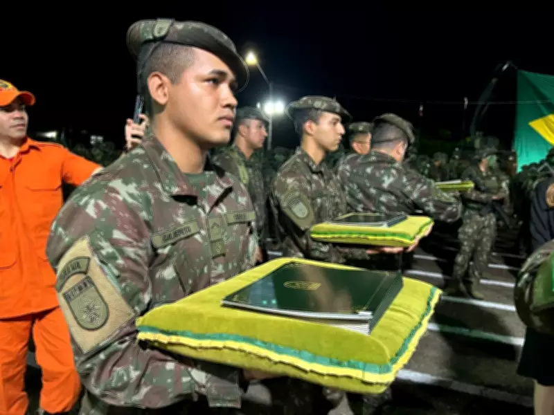 Brigada de Selva celebra 80 anos com demonstração militar e homenagens em Boa Vista