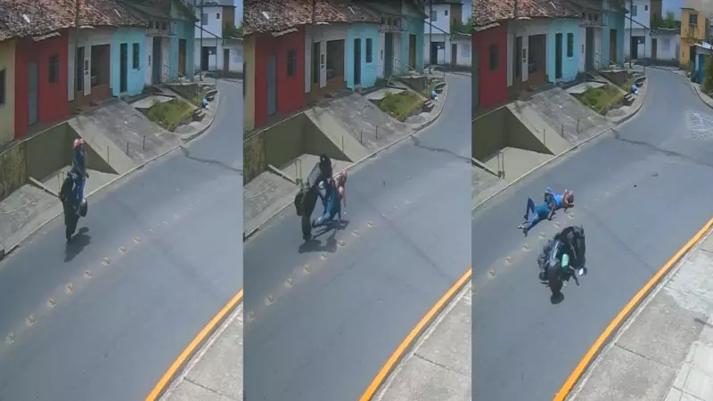 Cabo de Telefonia Cai em Paulista e Derruba Casal de Moto no Grande Recife