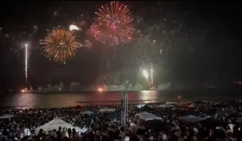 Cabo Frio celebra Réveillon com fogos e 100% de ocupação hoteleira