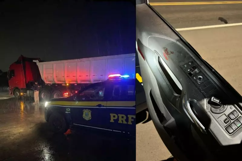 Caminhoneiro de SP preso após inventar sequestro para fugir de conta em MS