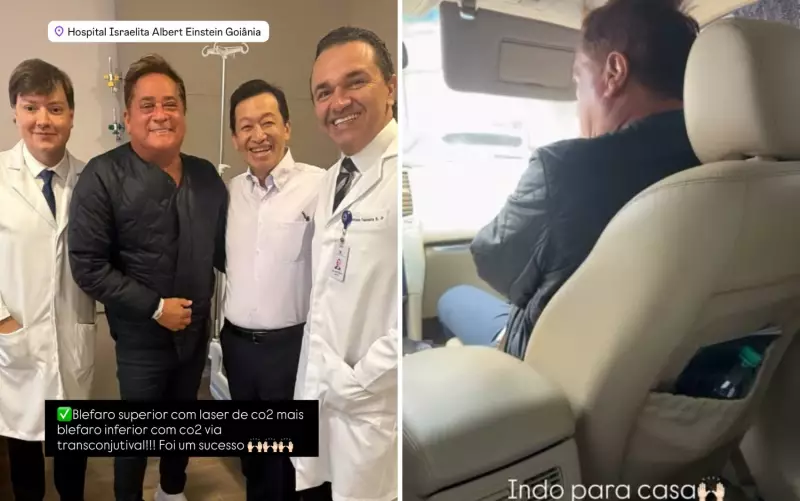 Cantor Leonardo realiza cirurgia plástica em Goiânia com sucesso