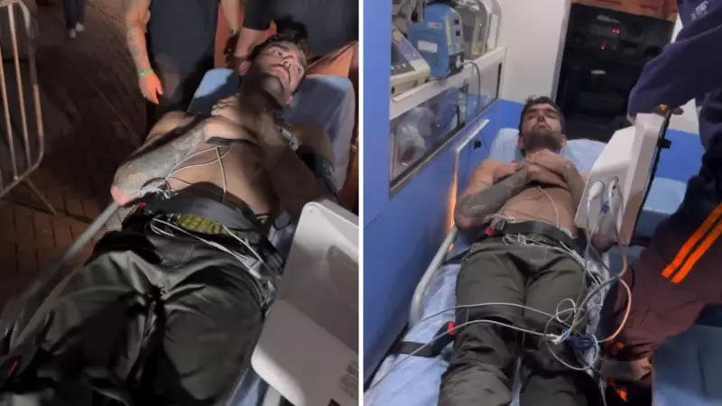 Cantor Luan Pereira tem arritmia e pressão alta após show no litoral de SP