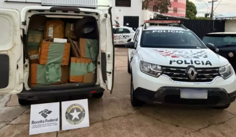 Carga de 27 caixas de relógios do Paraguai é apreendida pela PM em Presidente Venceslau