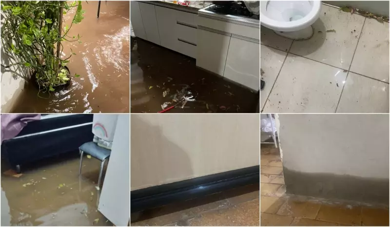 Casa alaga em Lucélia após 30 mm de chuva; morador culpa lombada