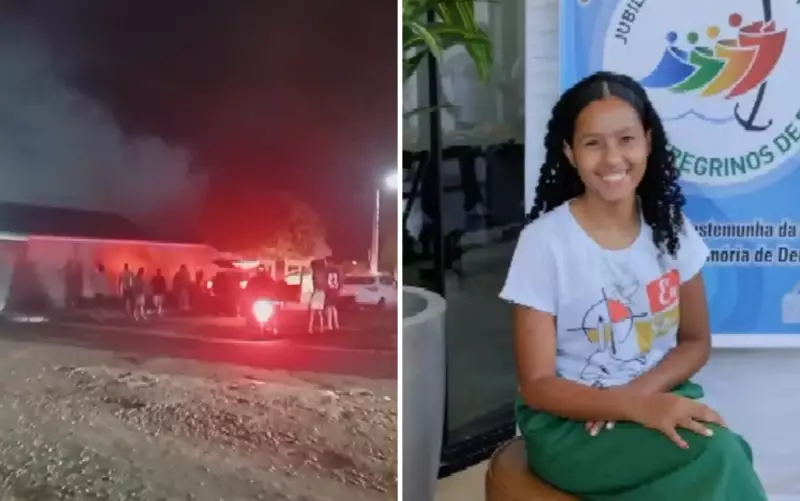 Casa de suspeitos de matar adolescente é incendiada por moradores em Britânia, GO