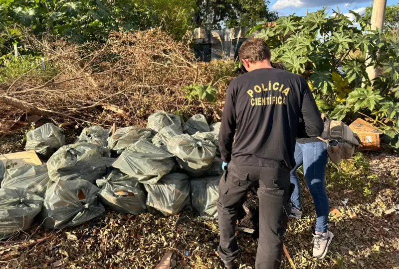 Casal é preso em flagrante por descarte ilegal de amianto em bairro de Mato Grosso do Sul