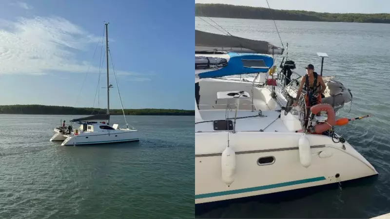 Casal francês realiza sonho e chega ao Piauí após 6 meses de travessia pelo Atlântico