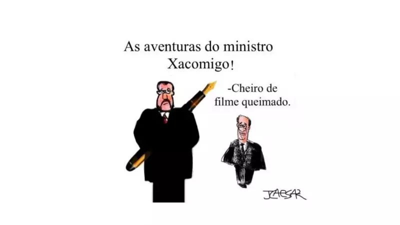 Charge de J.Caesar critica Bolsonaro e Lula em 15 de janeiro