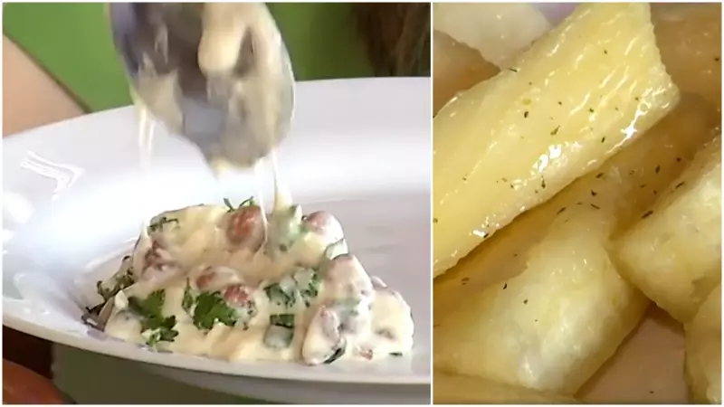 Chef ensina receita de feijão verde cremoso com macaxeira e picanha