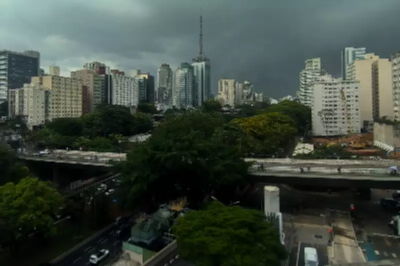 Ciclone extratropical provoca chuvas intensas no Sul e Sudeste do Brasil nesta sexta-feira