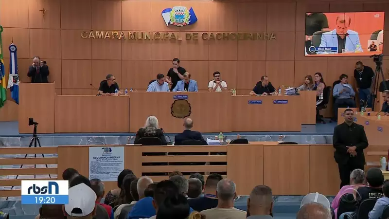 Câmara de Cachoeirinha aprova impeachment de prefeito e vice após 12h de sessão