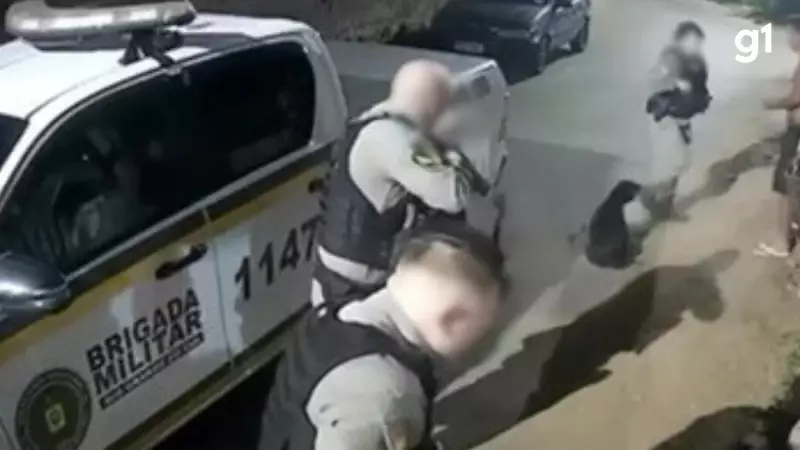 Cão comunitário é baleado por policial militar durante abordagem em Campo Bom, RS