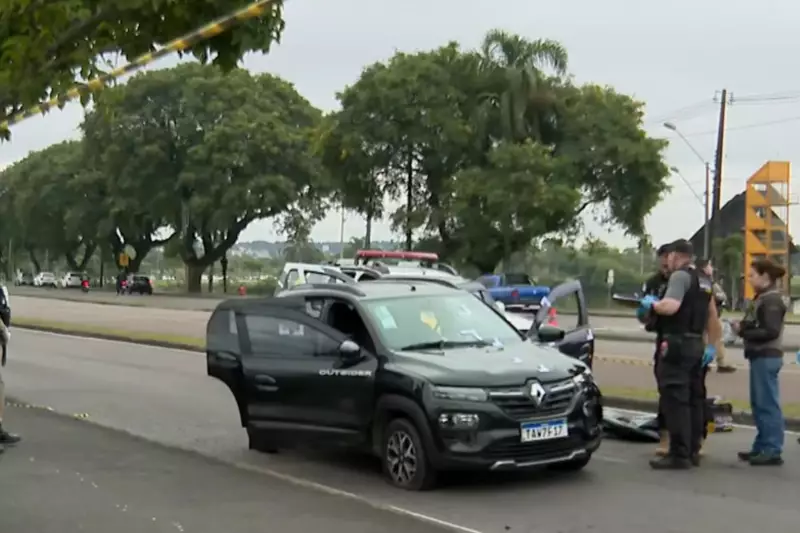 Confronto com PM deixa homem morto após troca de tiros em avenida de Curitiba