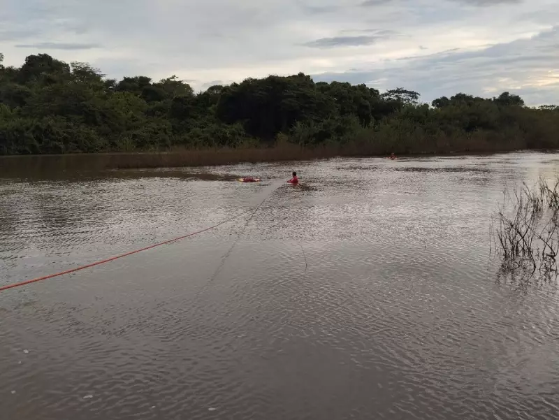 Corpo em decomposição é resgatado do Rio Santa Tereza em Peixe, TO