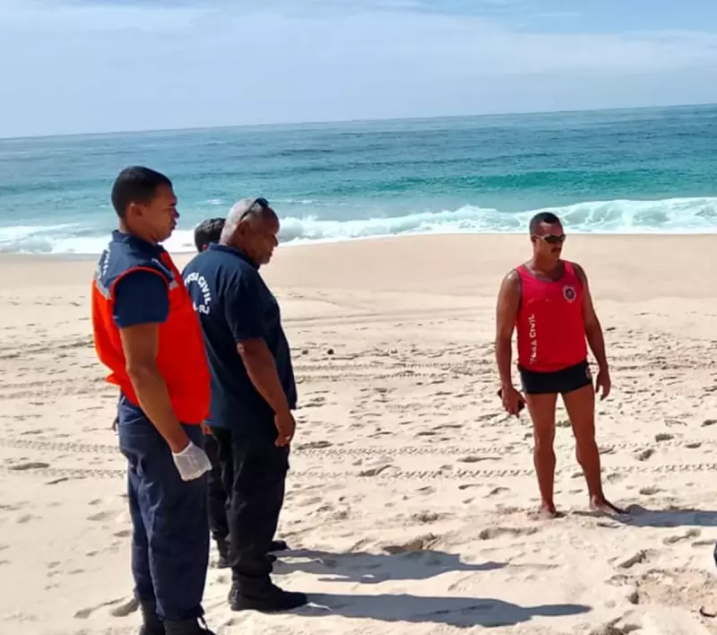 Corpo esquartejado é encontrado em praia de Maricá, na Região dos Lagos