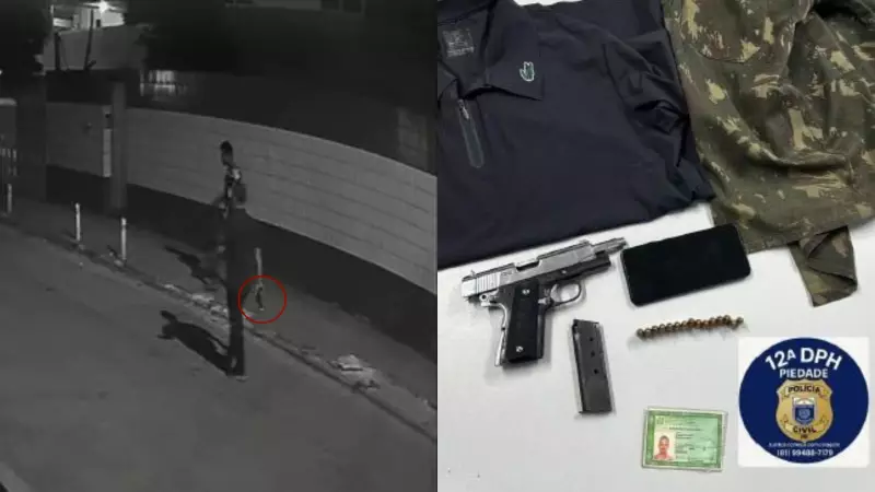 Criminoso preso após matar dois moradores de rua e tentar assassinar terceiro em Jaboatão do Guararapes