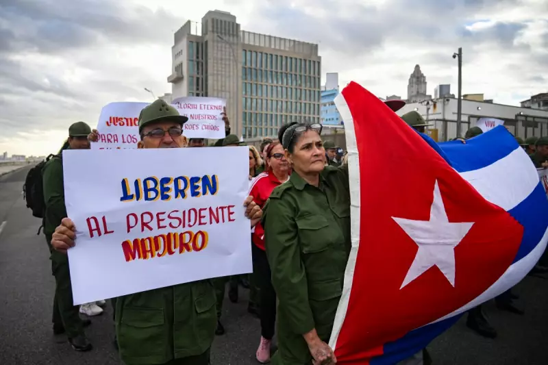 Cuba protesta contra EUA: 32 mortos em operação na Venezuela e prisão de Maduro