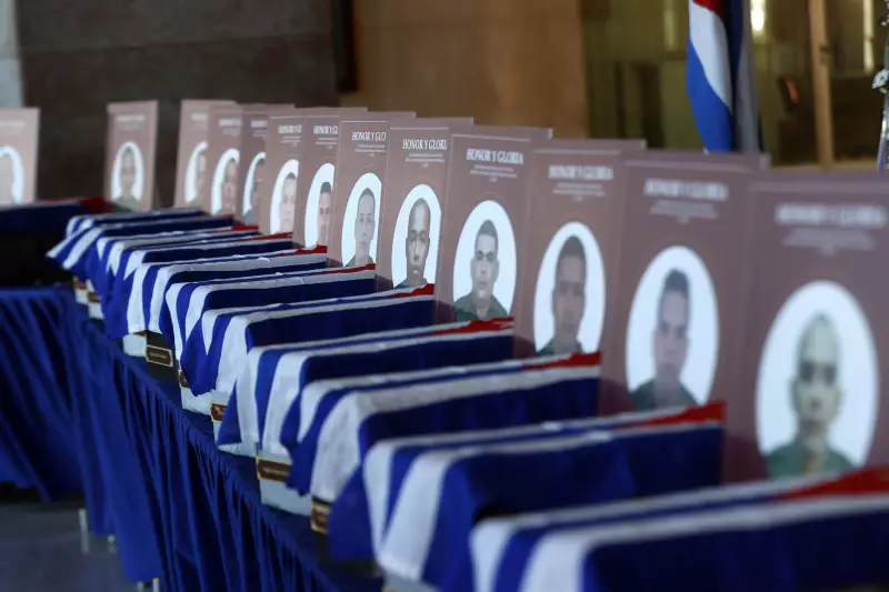 Cuba recebe corpos de 32 soldados mortos por EUA na Venezuela