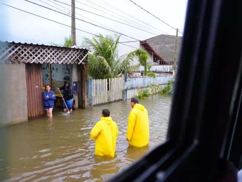 Defesa Civil de SP enviará ajuda humanitária a Mongaguá após chuvas intensas