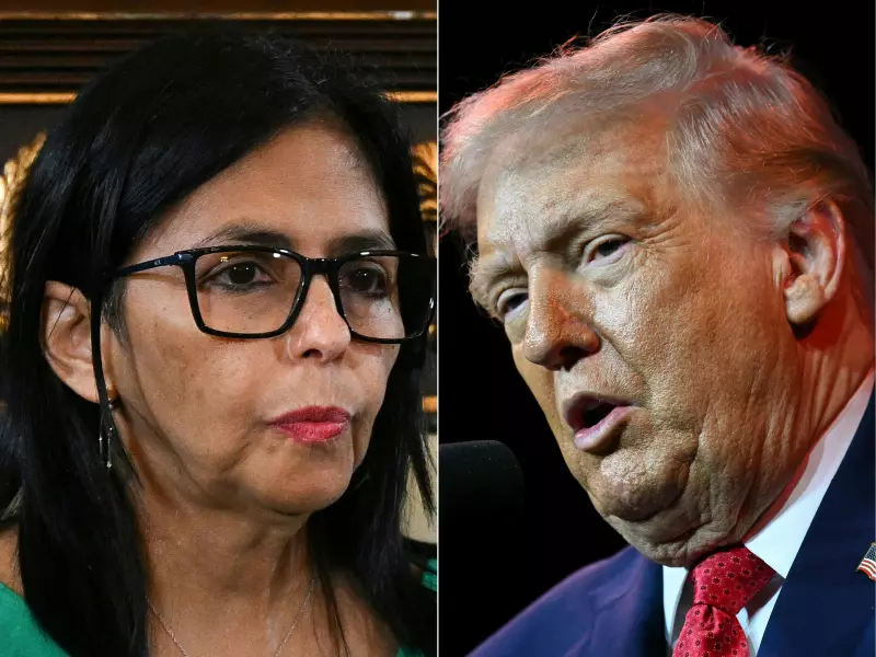 Delcy Rodríguez rebate Trump por imagem falsa na Wikipédia sobre Venezuela