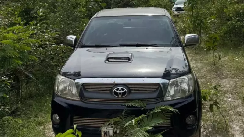 Dois corpos com marcas de tiros são achados em caminhonete em Sítio Novo (MA)