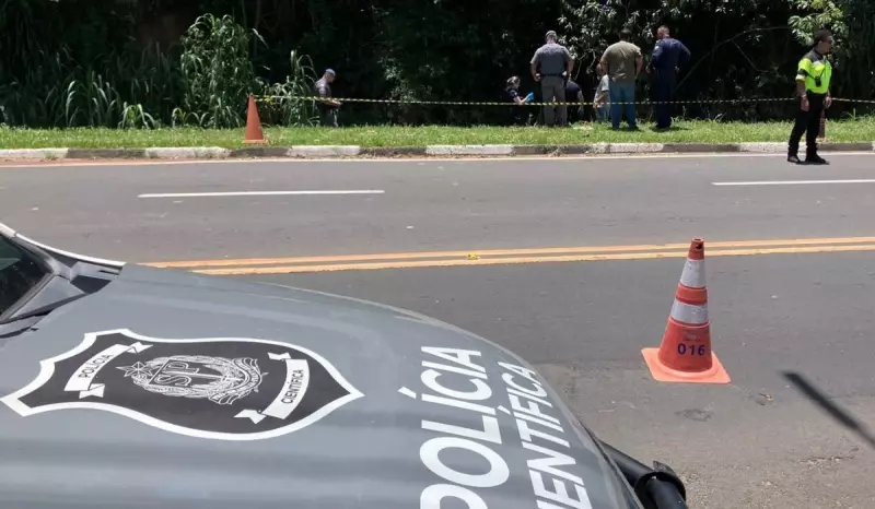 Dois corpos são encontrados ao lado de moto acidentada em Valinhos
