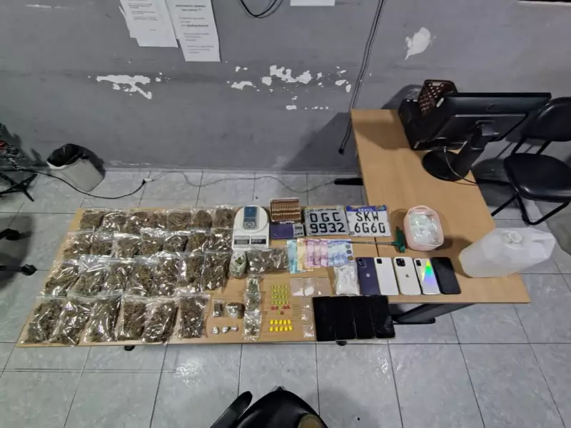 Dois presos por tráfico e furtos em Campina Grande após motopatrulha