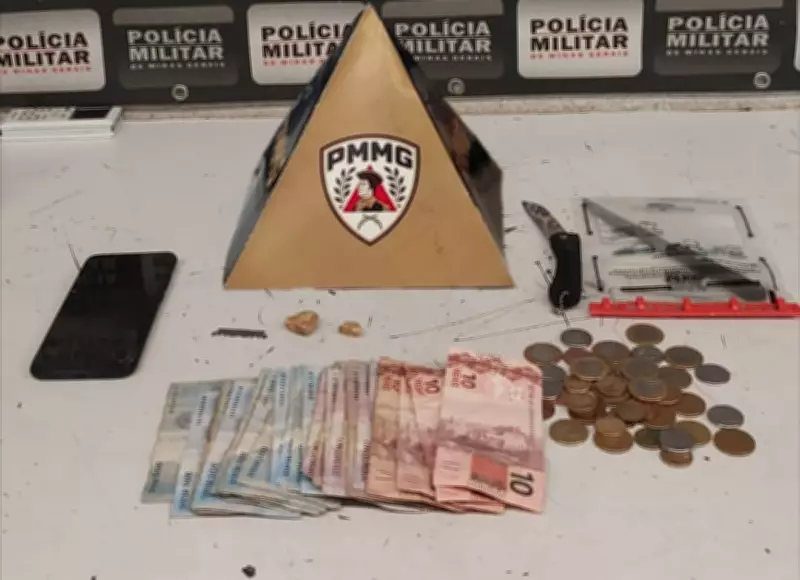 Dois suspeitos presos por assassinato de mulher em Divinópolis; drogas e facas apreendidas