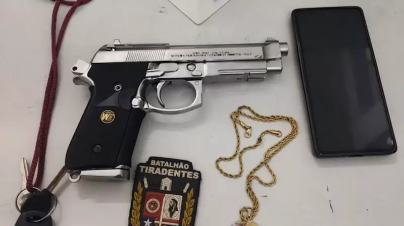 Dupla é presa em flagrante ao assaltar entregador na Avenida IV Centenário, em São Luís