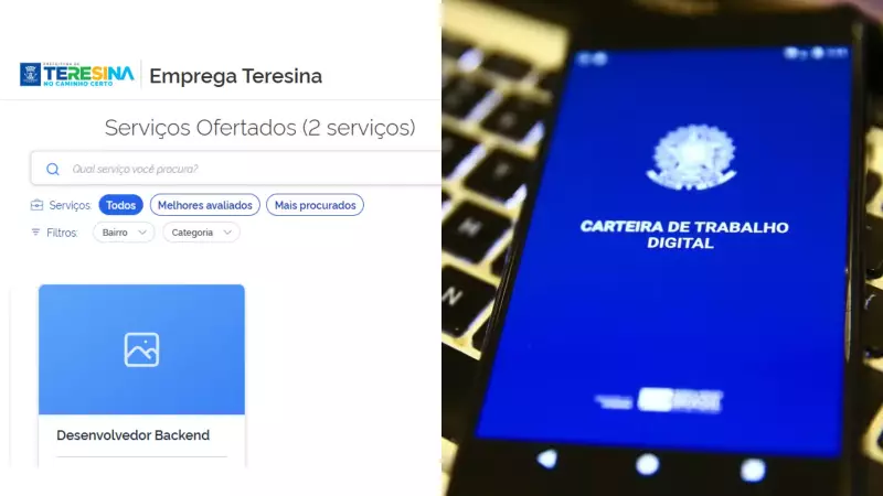 Emprega Teresina: plataforma digital conecta trabalhadores a vagas na capital