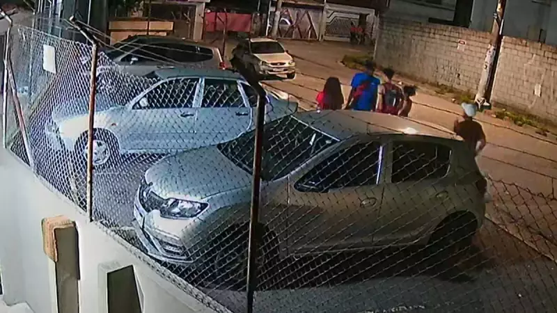 Entregador usa barra de ferro para salvar família de assalto em SP; veja