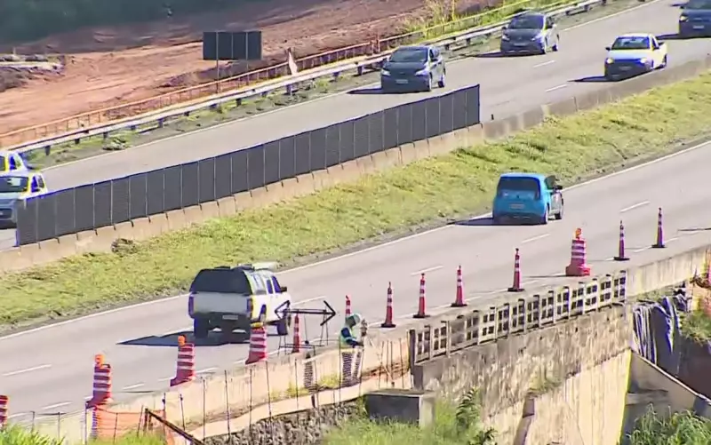 Erosão na Dutra: reparos definitivos começam após chuva em São José dos Campos