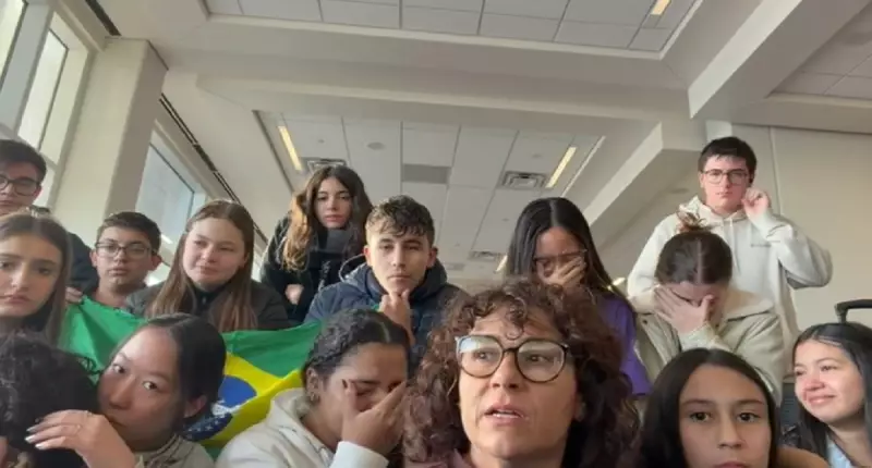 Estudantes brasileiros retidos por 3 dias em aeroporto dos EUA desembarcam no Brasil após cancelamentos