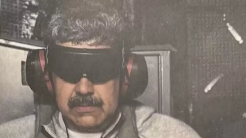 EUA capturam Maduro em operação militar e divulgam foto do líder algemado