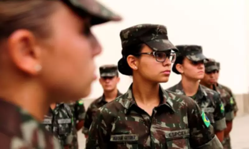 Exército Brasileiro realiza seleção complementar de alistamento militar com mulheres