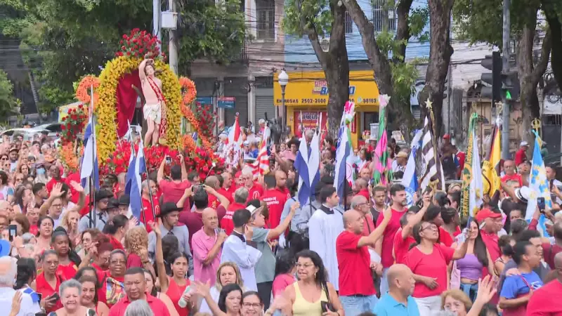 Fé e tradição: Rio celebra Dia de São Sebastião com procissão histórica