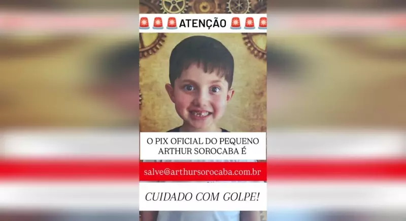 Família alerta sobre golpe com nome de campanha de menino com doença rara em Sorocaba