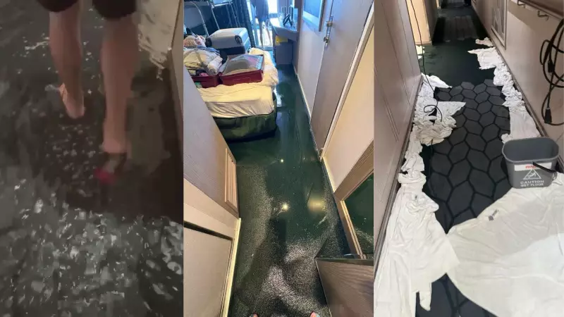 Família pernambucana vive 'momento de terror' com alagamento em cruzeiro da MSC