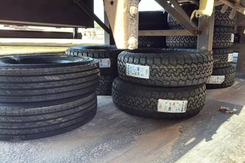 Fiscalização apreende carga de pneus e quadriciclo em Santarém; valor chega a R$ 680 mil